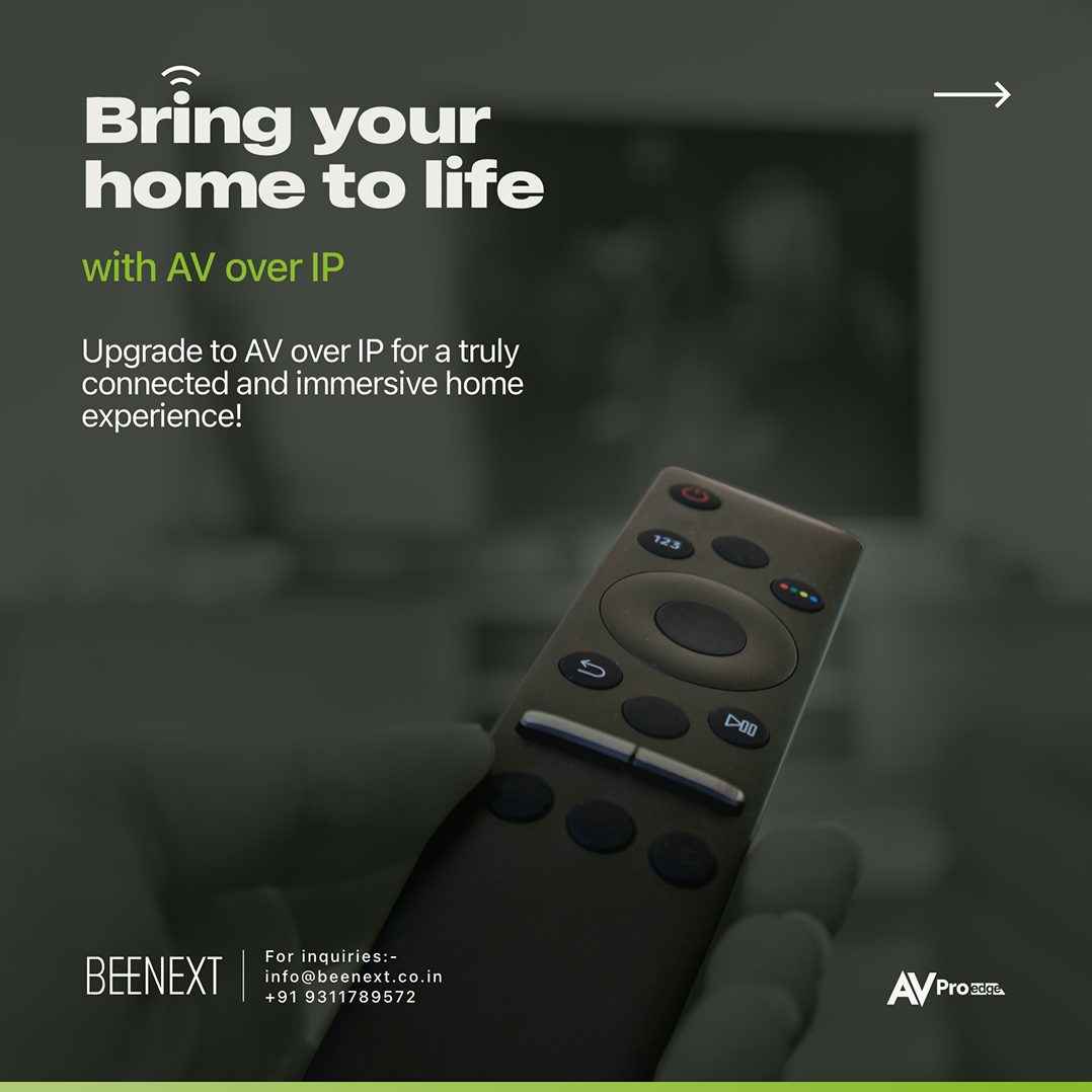 Beenext AV over IP campaign post